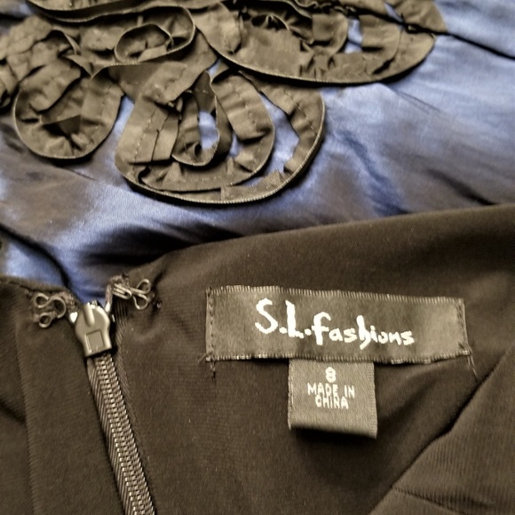 Vintage S.L. Fashions Party Dress NWT Size 8 - Picture 8 of 8